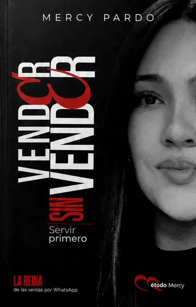 Portada del libro «Vender sin vender» de Mercy Pardo